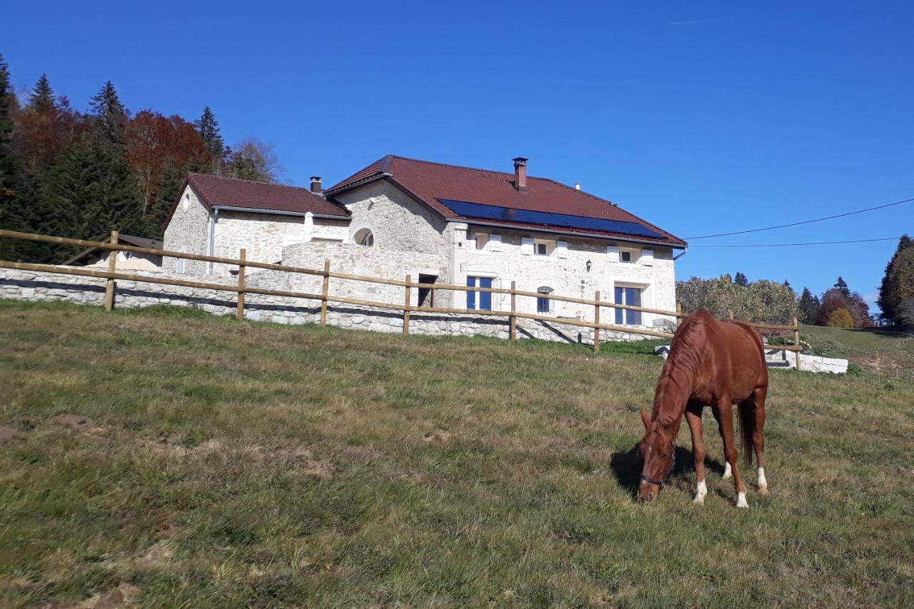 Gite Des 3 Marches Lamoura Buitenkant foto